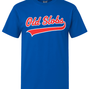 Donkerblauw Old Slobs T-shirt