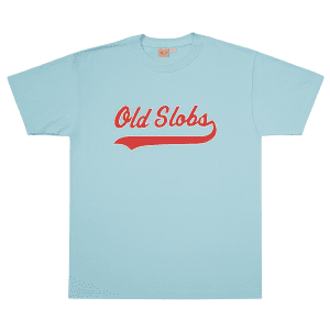 Lichtblauw Old Slobs T-shirt
