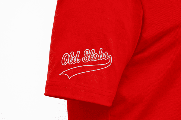 Rood Old Slobs Shirt - Afbeelding 2