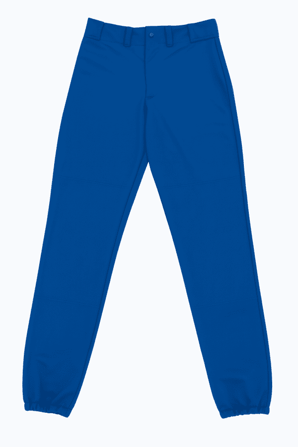 Blauwe honkbalbroek lang