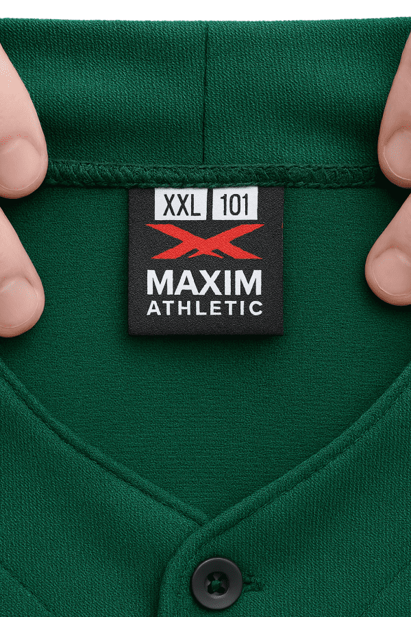 Groene Maxim Athletic Jersey - Afbeelding 3