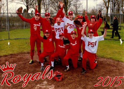 Aspiranten PSV 2015 bij Toernooi Royals